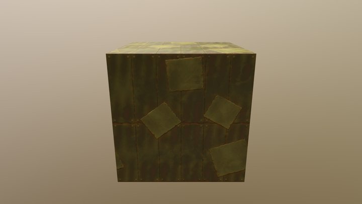 Metal Walls 3D Model