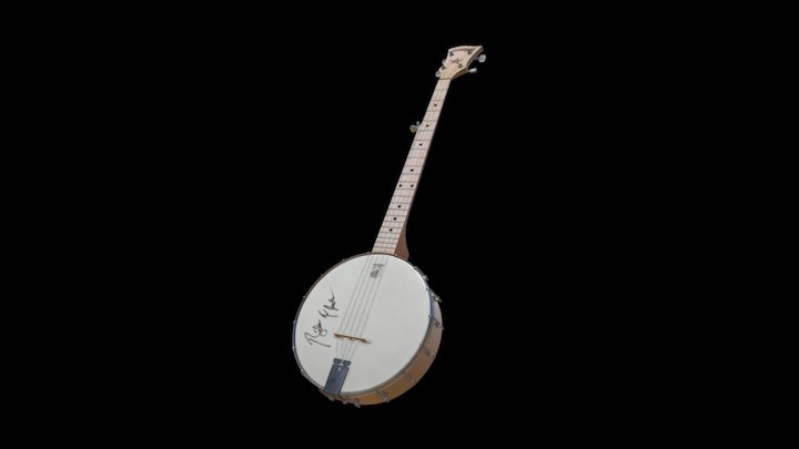 Banjo Final 3D Model