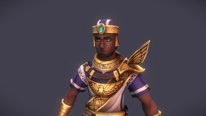 [Student Work] Egyptian guard 3D Model