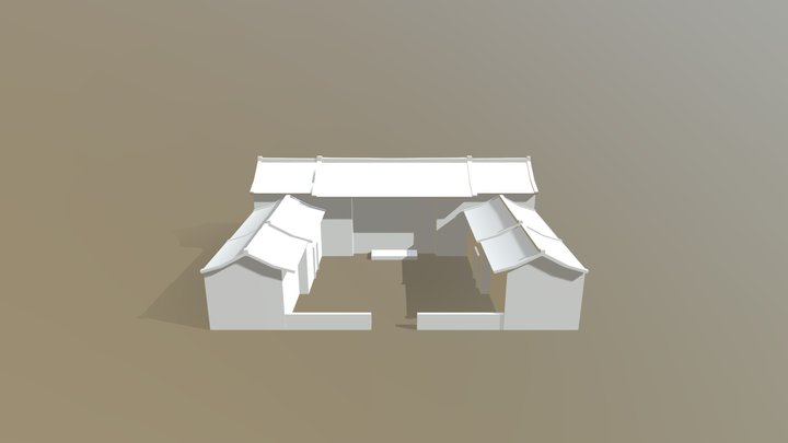 Sanheyuan 3D Model