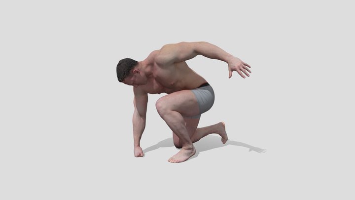 strong man scan 3D Model
