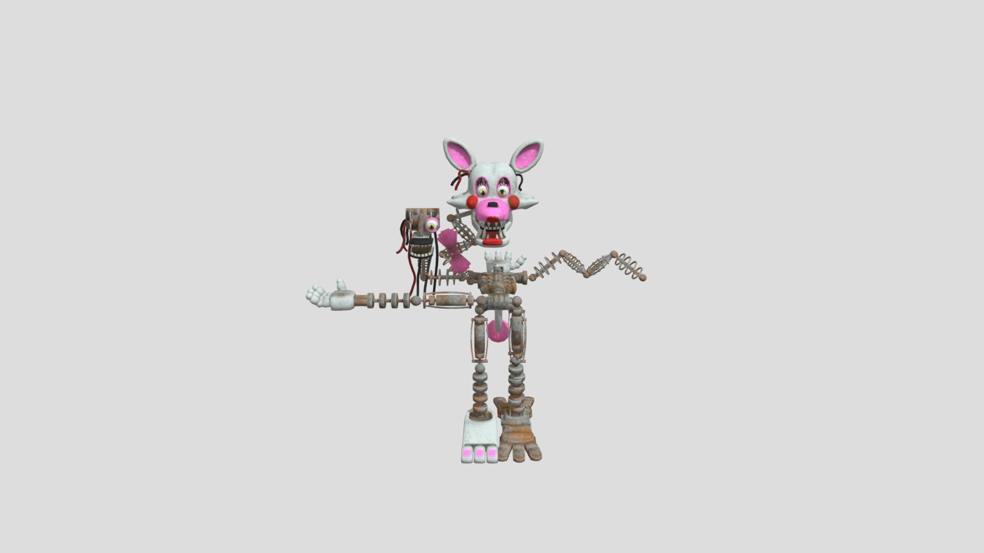 Mangle - FNaF AR: Special Delivery - Download Free 3D model by Priorities  (@Priorities) [2a377e5]