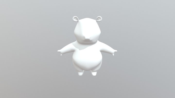 Panda By Dyyto 3D Model