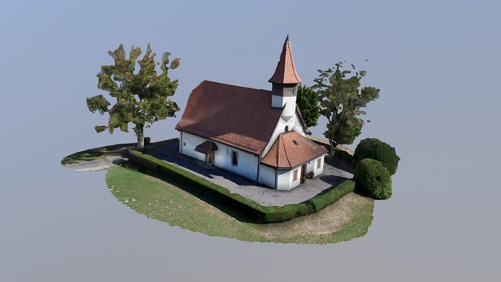 Eglise des Croisettes - Epalinges 3D Model