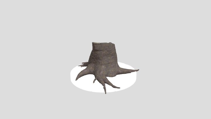 Tree Stump – Gratis 3D-model STL