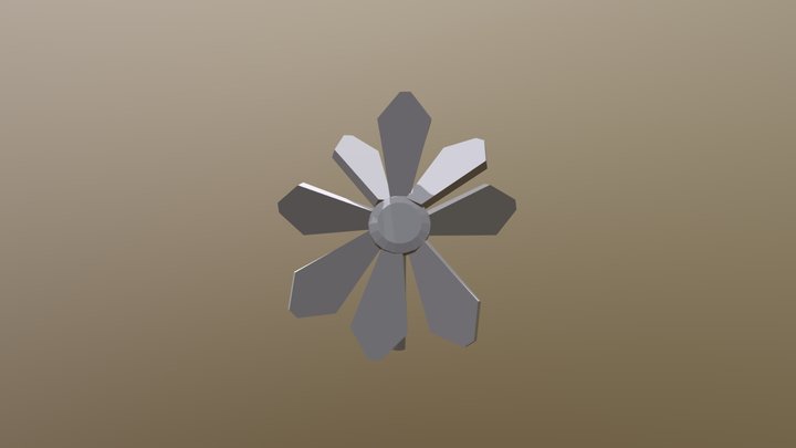 Gamble Bloom 3D Model