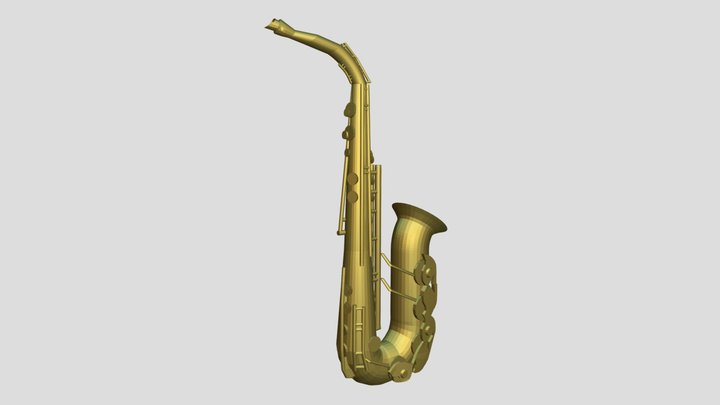 saxophone 3D Model