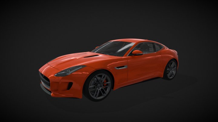 Jaguar F-TYPE 3D Model