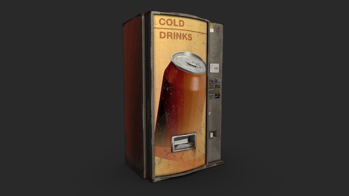 Vending machine 3D Model