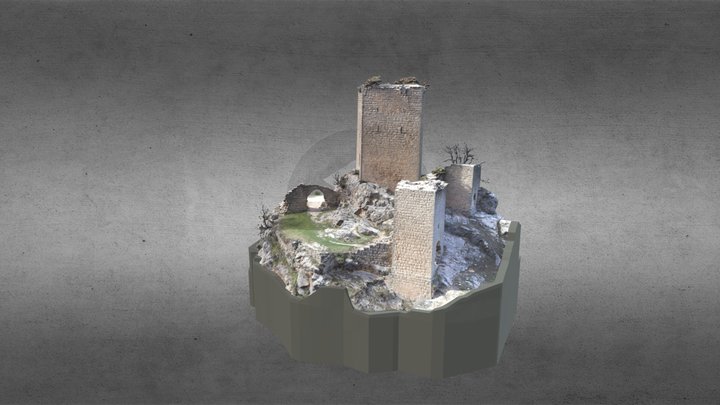 Castillo de Otiñar (Jaén) 3D Model