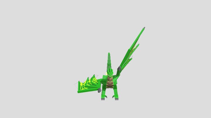 Exodus Dragon 3D Model