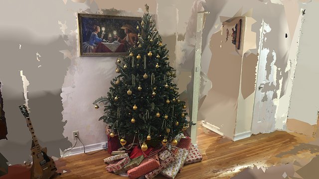 Christmas Tree @ My Parent's House 3D Model