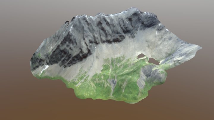 Col du Sanetsch (preliminary model) 3D Model