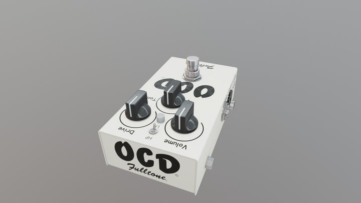 Fulltone OCD 3D Model