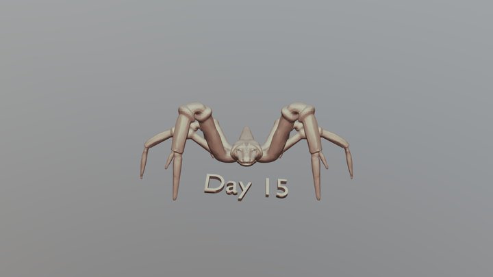 Day 15 - Hybrid - SculptJanuary 2019 3D Model