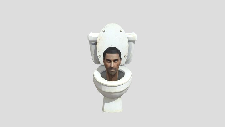 male_09_toilet 3D Model