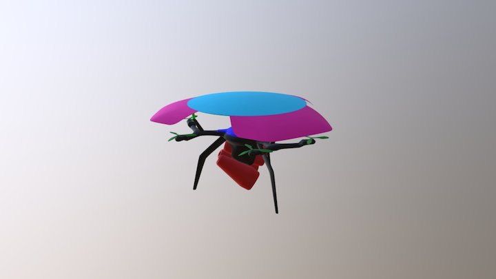 dron final 3D Model