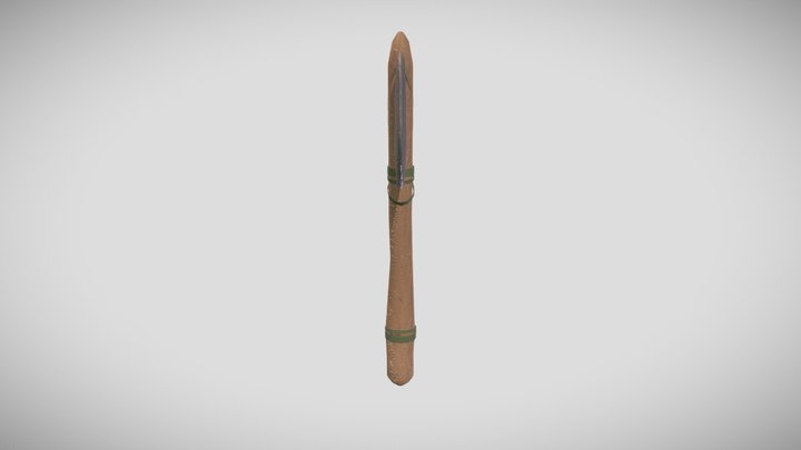 Mayan Axe 3D Model