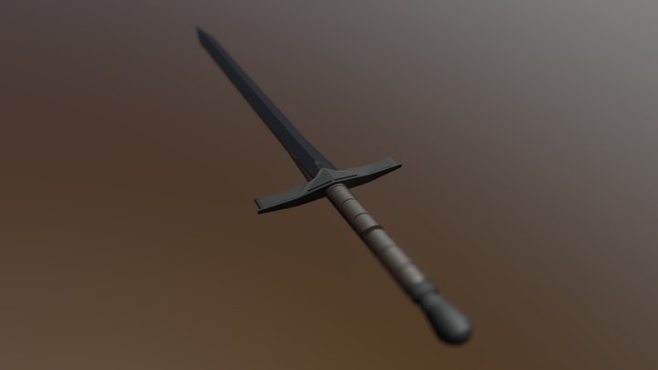 A Sword Of Agod 3D Model