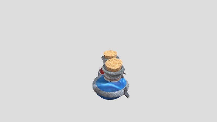 Task4 Mana And Health Potions 3D Model