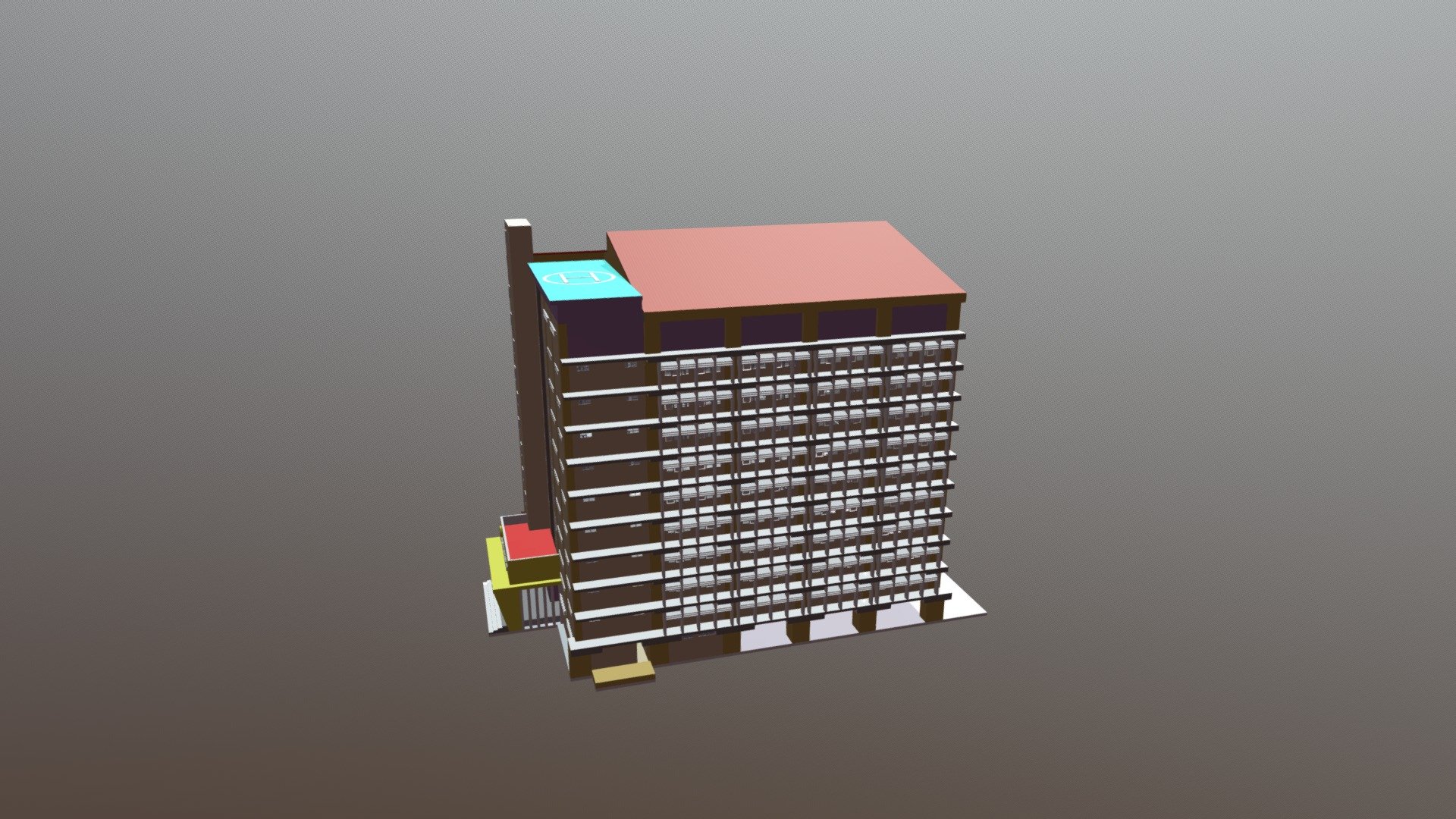 ตึก 22 - 3D model by seksit.jia [1bc3e47] - Sketchfab