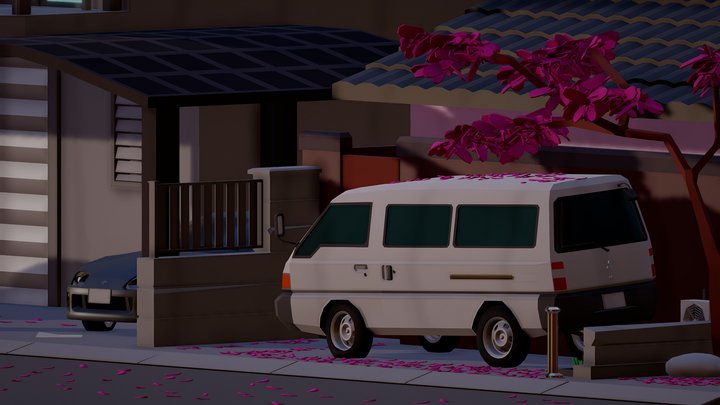 Somewhere In Japan 3D Model