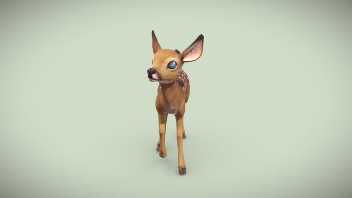 Fawn 3D Model