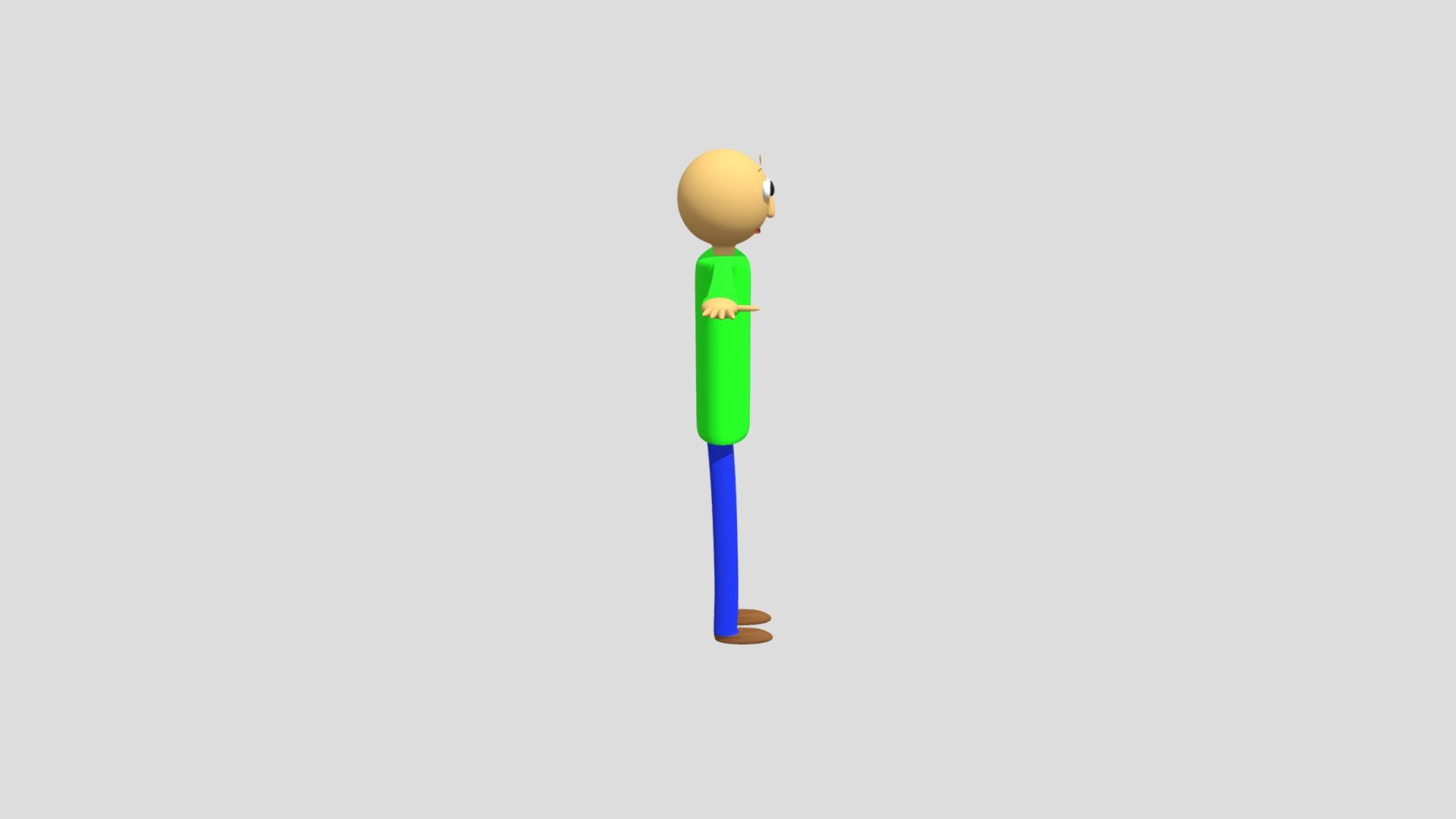LennyFrick's old baldi model - Download Free 3D model by Baldi And More ...