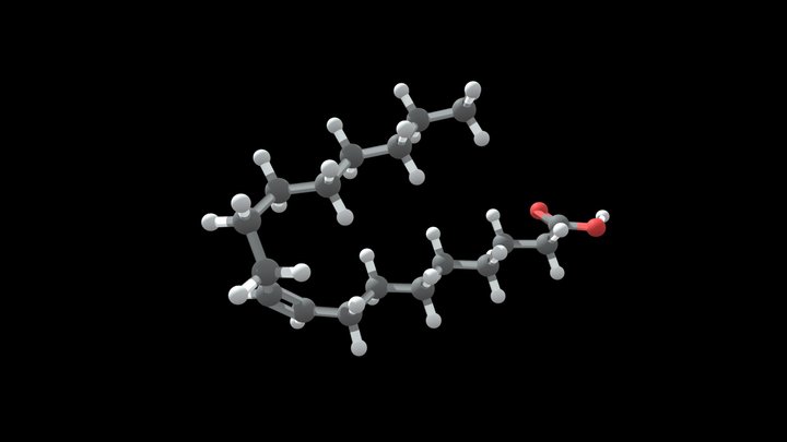Oleic Acid – Kostenloses 3D-Modell STL