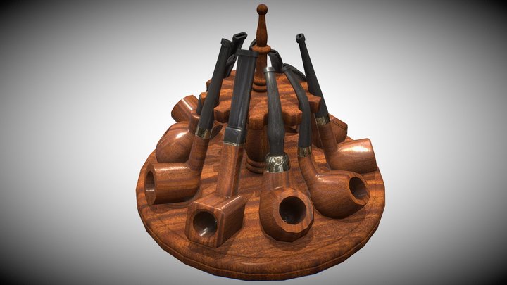 Pipe Stand 3D Model