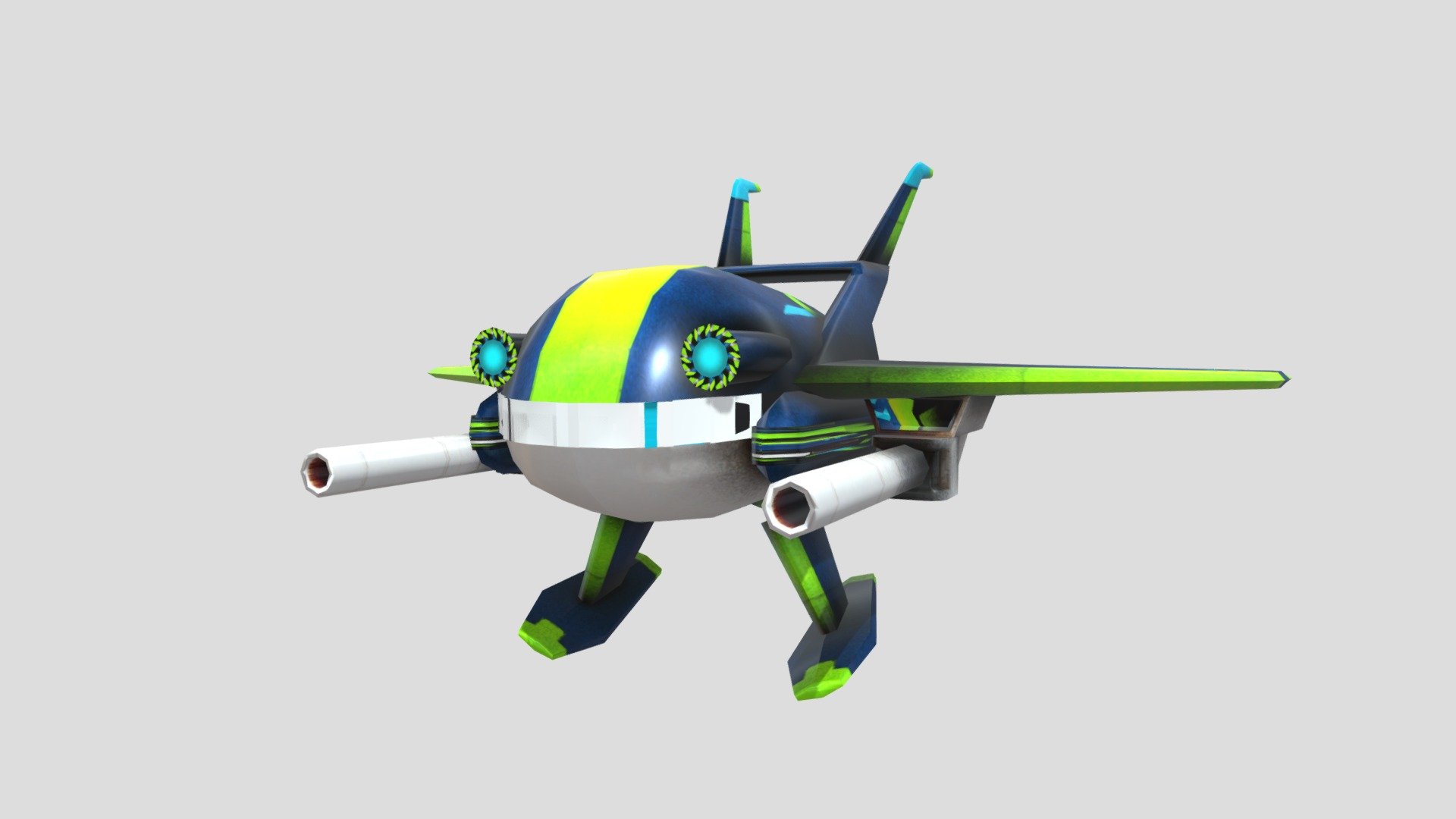 Egg Jet Speed Sonic Unleashed Download Free 3D model by DarkNick43