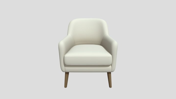 Single Sofa 3D Model