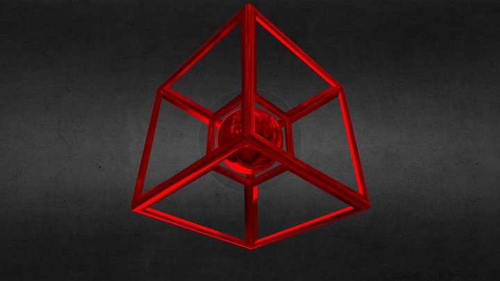 Hypercube 3D Model