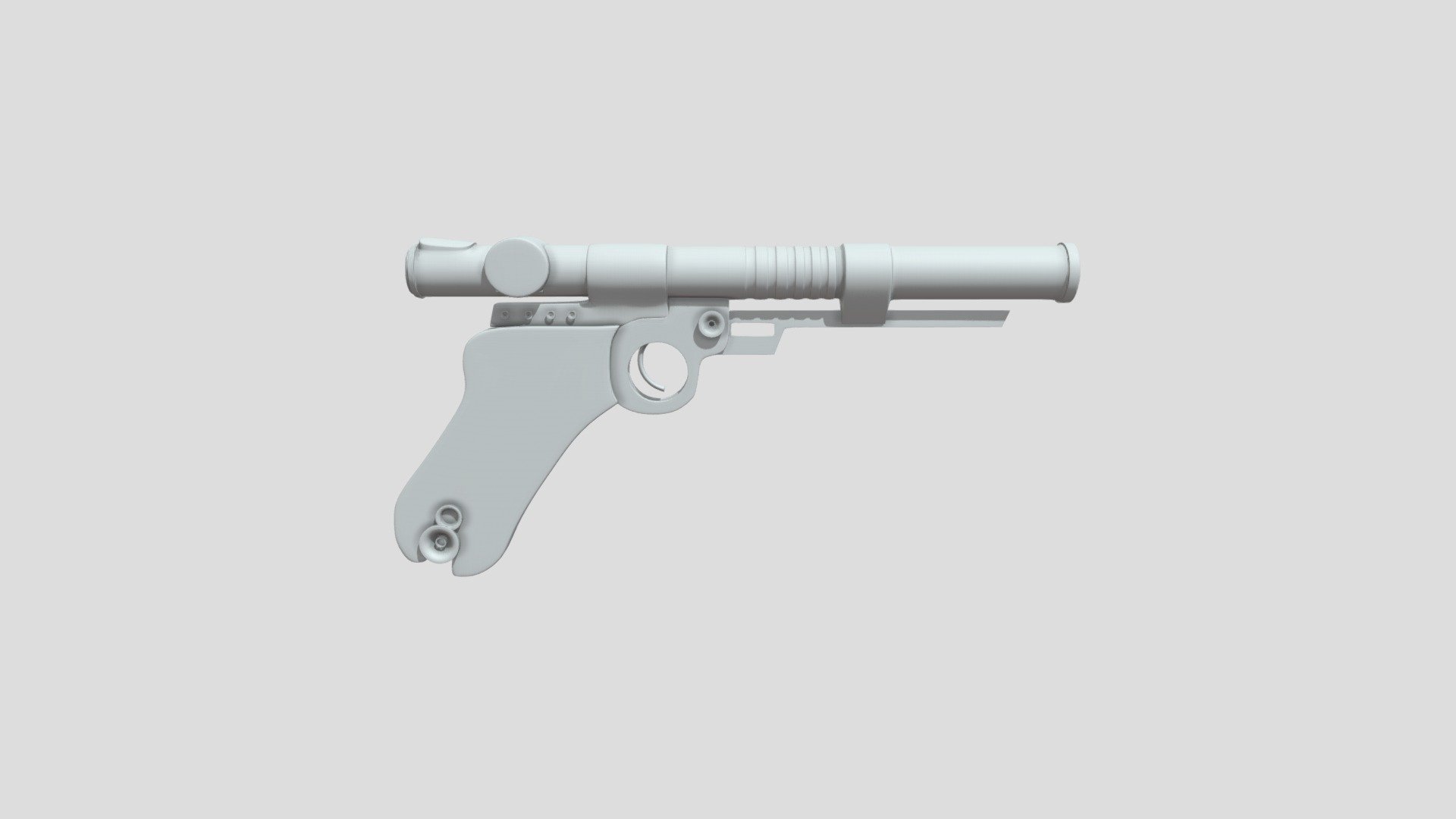 Blaster - 3D model by ArdaKaya [1bcb8fd] - Sketchfab