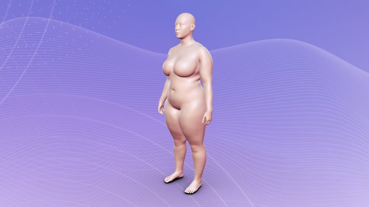 Avatar Digital - Letícia 3D Model