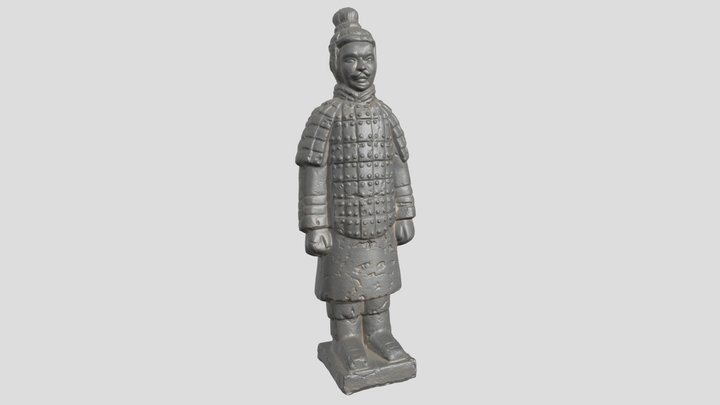 Chinese Terracotta Warrior 3D Model