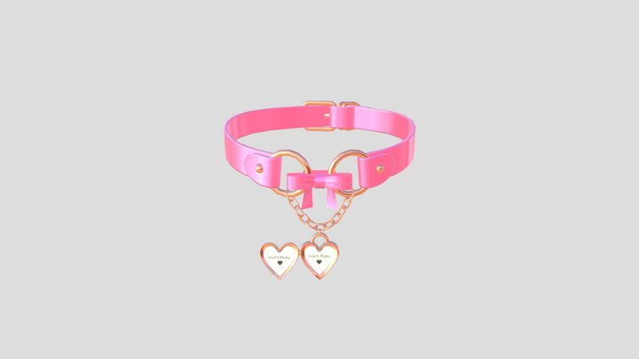 Locket Choker By Nuusa 3D Model