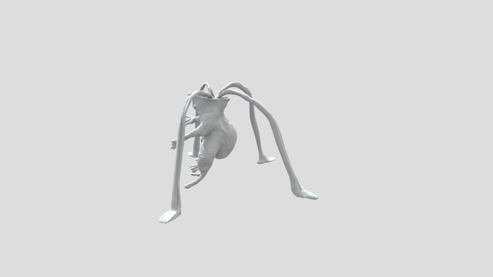 Mutated Toad 3D Model