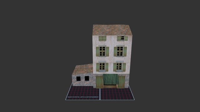 building_2_groentenwinkel 3D Model