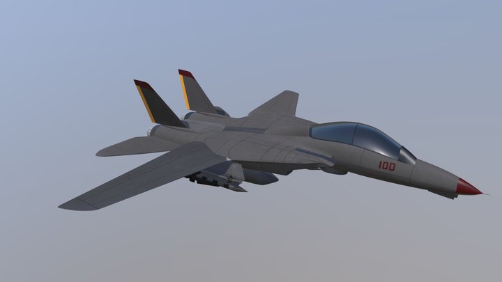 F-14A Tomcat 3D Model