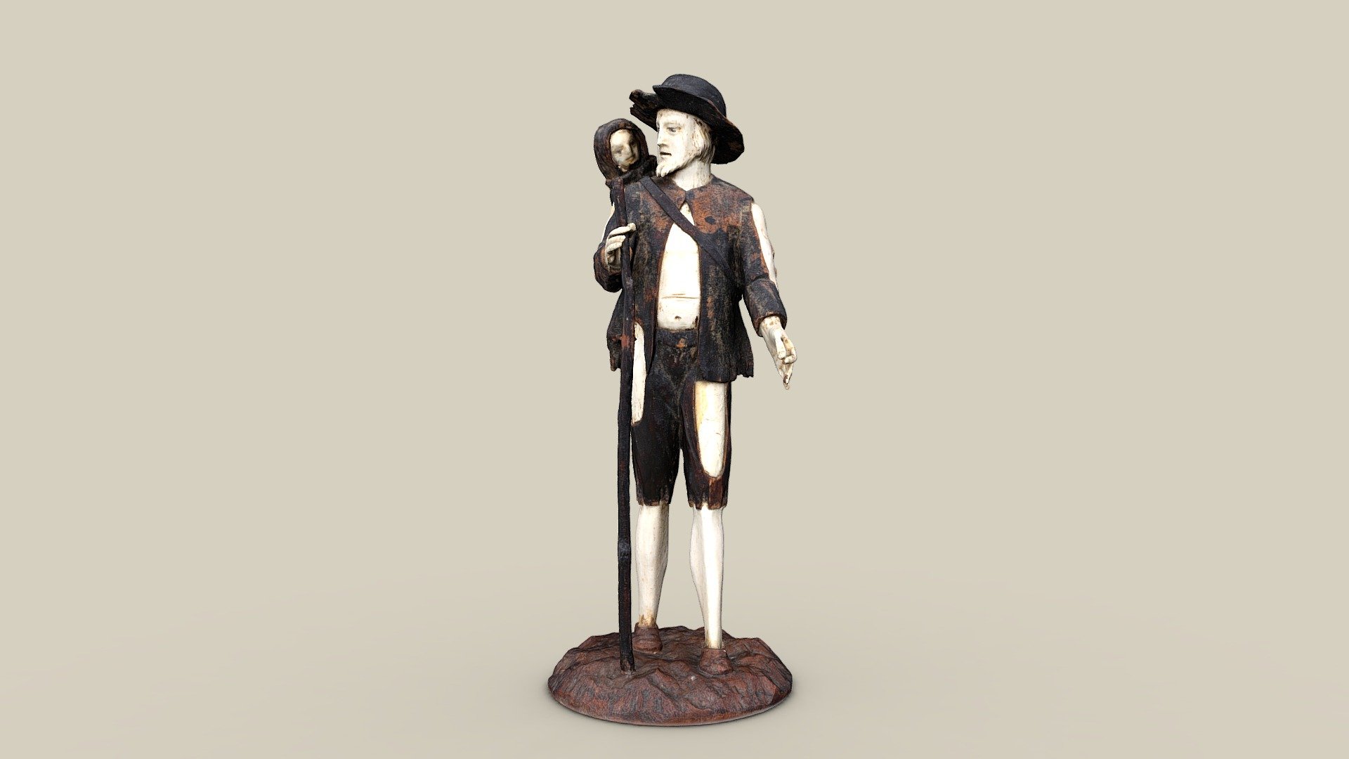 Bauer mit Kind — Sketchfab embed 3D viewer