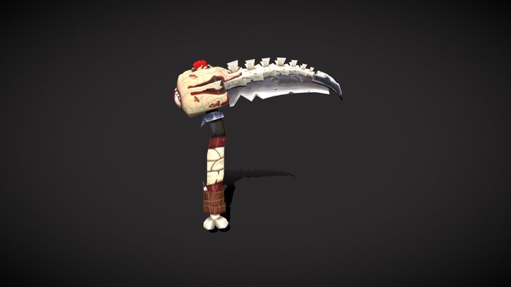 DAE Weaponcraft. Sickle. 3D Model