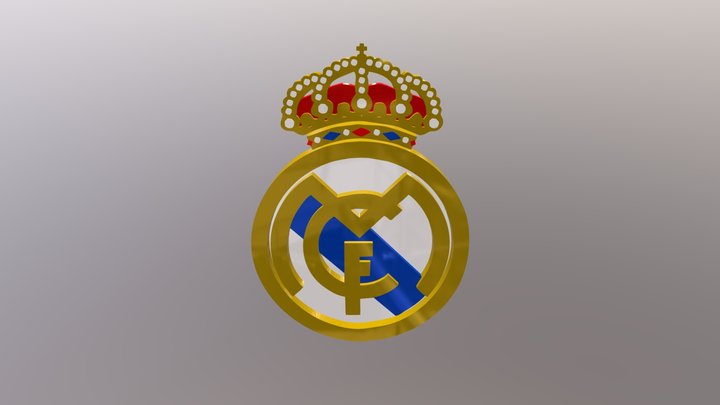 Futbol de Real Madrid 3D – Modelo 3D gratuito STL