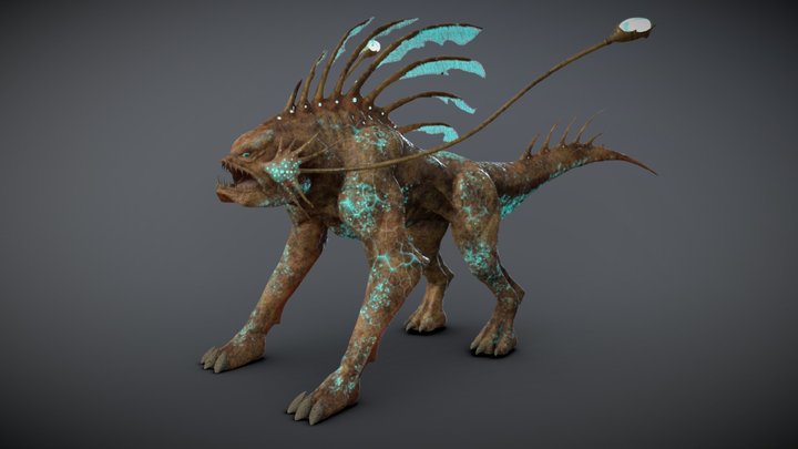 Port 7 Creature 3D Model