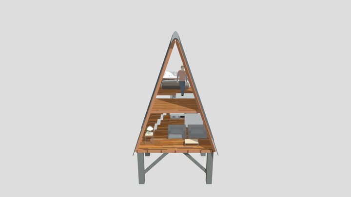 Cabaña 3D Model