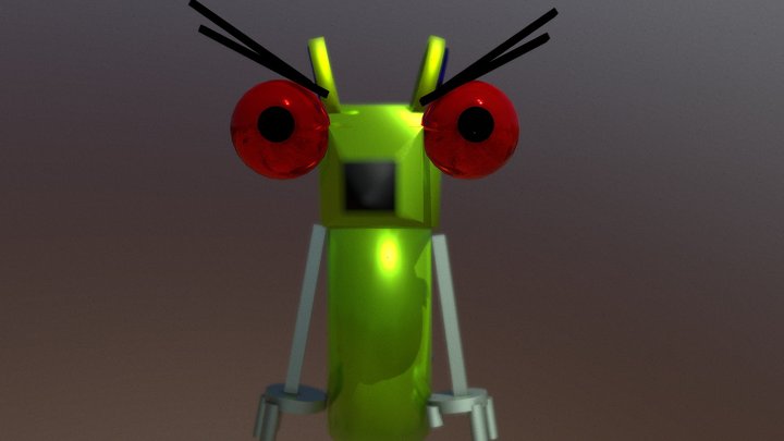 Robo mouse Chuck Jones 1967 3D Model