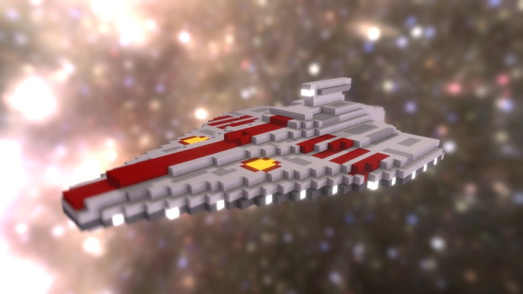 Star Wars - Republic Assault Ship (voxel)