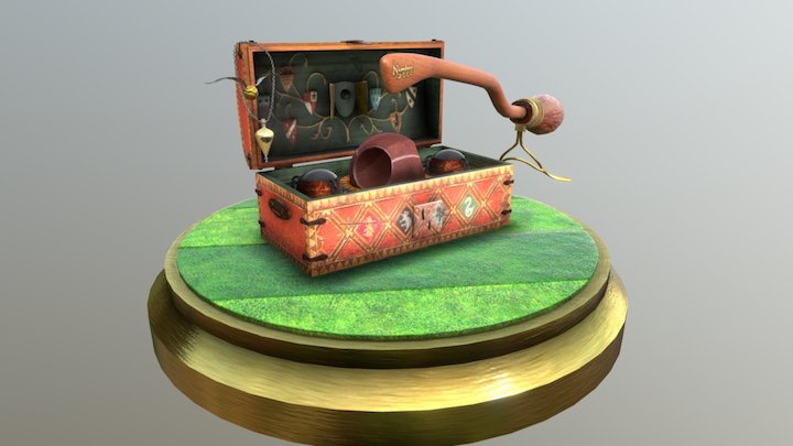 Quidditch Assets 3D Model