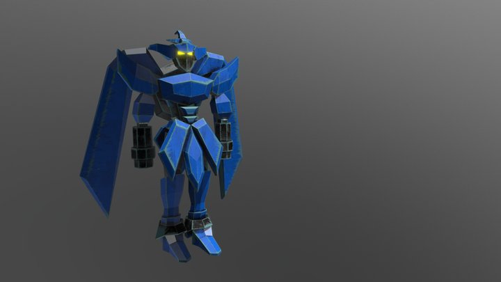 Robot Transform Animations 3D Model