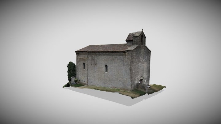 Chapelle de Vielvic XIIème 3D Model
